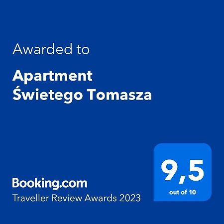 Apartment Swietego Tomasza Cracovia Exterior foto
